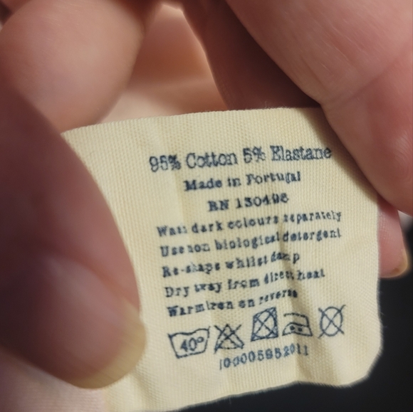 Jack Wills Longsleeve Cotton Light Pink Polo Shirt - Picture 3 of 14